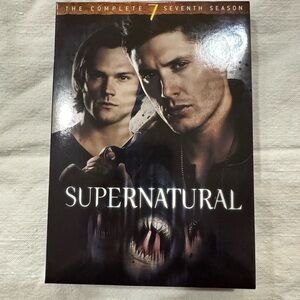 Supernatural: The Complete Seventh Season 7 (DVD, 2012, 6-Disc Set) w/ Slipcover